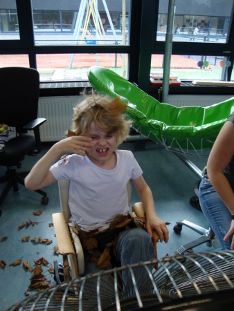 Thema herfst, de wind!