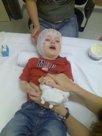 zo klein en al zoveel zorgen