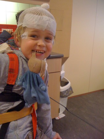 Ondanks alles blijft hij lachen