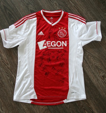 Gesigneerd shirt Ajaxselectie 2013-2014 (Veiling gesloten)